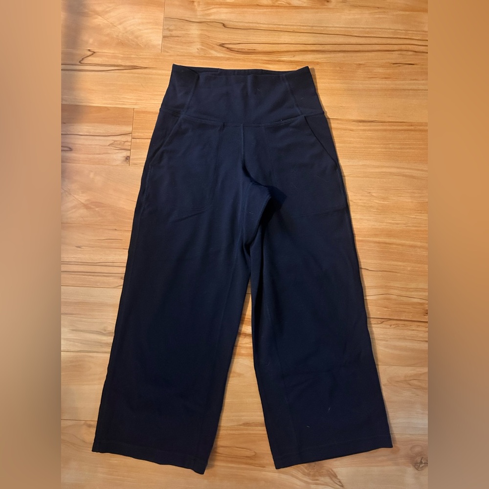 Lululemon Athletica Navy Wide Leg Pants